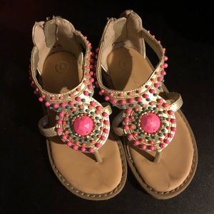 Cute Bohemian Size 8 Girls Genuine Kids Sandals